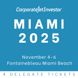Corporate Jet Investor Miami 2025 - 4 Delegate Tickets
