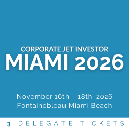 Corporate Jet Investor Miami 2026 - 3 Delegate Tickets