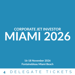Corporate Jet Investor Miami 2026 - 4 Delegate Tickets