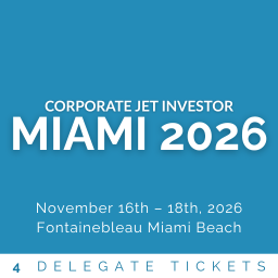 Corporate Jet Investor Miami 2026 - 4 Delegate Tickets