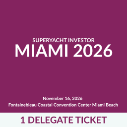 Superyacht Investor Miami 2026 - 1 Delegate